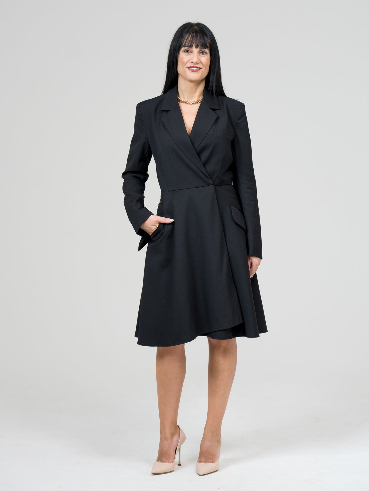 Abito a Portafoglio Stile Blazer