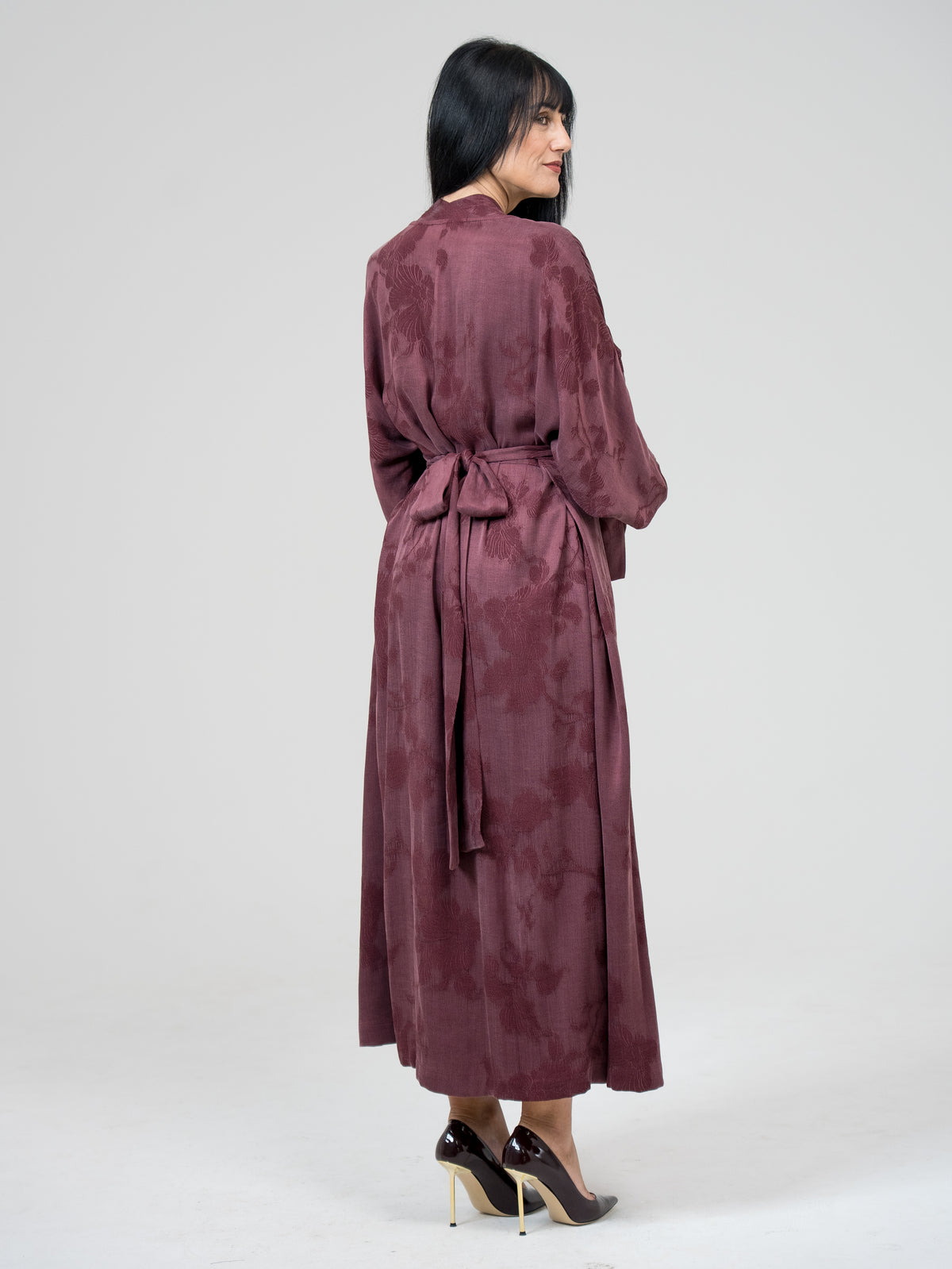 Eikoai Abito Freya Kimono Bordeaux