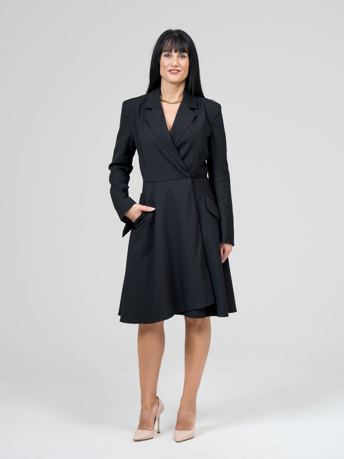 Abito a Portafoglio Stile Blazer