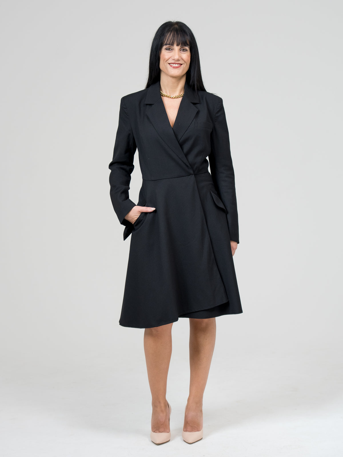 Abito a Portafoglio Stile Blazer