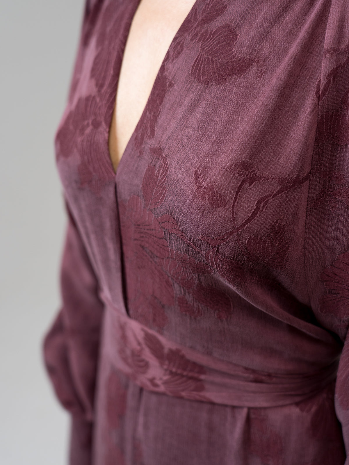 Eikoai Abito Freya Kimono Bordeaux