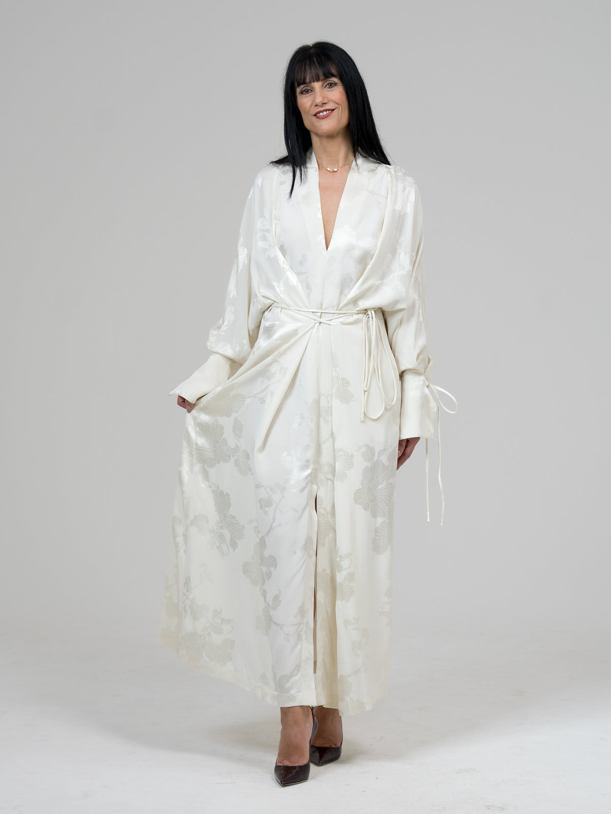 Eikoai Abito Kimono Gobi Avorio